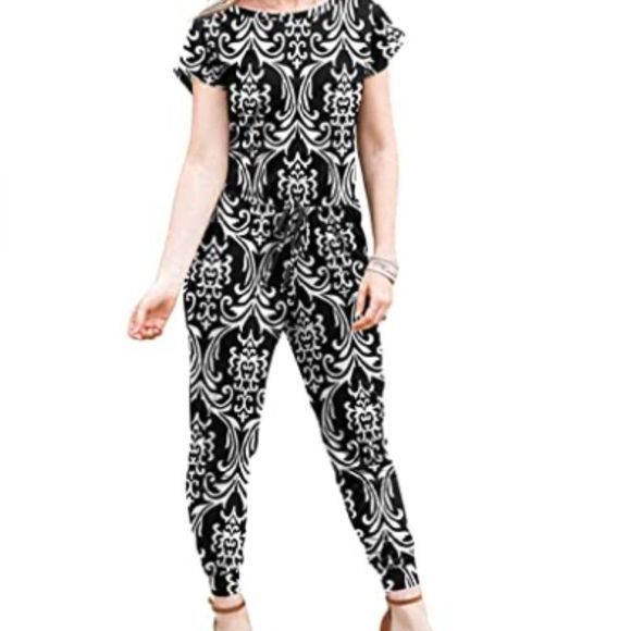 Womens Casual Jumpsuits  with Pockets - Picture 4 of 13
